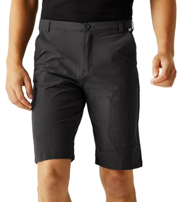 Productafbeelding van REGATTA RMJ265 Highton, korte wandelbroek voor heren, model: cargo, kleur: antraciet, maat: L