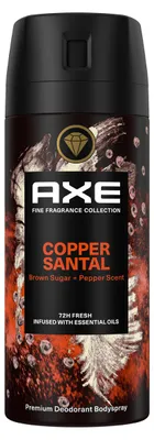 Immagine prodotto di Axe Premium Bodyspray Copper Santal senza sali di alluminio 150ml