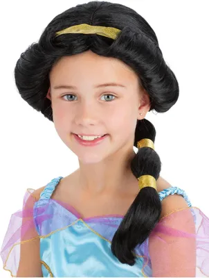 Image de Smiffys - Perruque "Arabian Princess" pour fille SM1722 (Taille unique) (Noir)