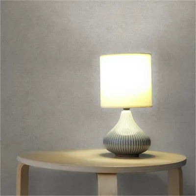 Produktbild von Tapete Einfarbig M1-No.11412 Vliestapete Textilstruktur Grau Wohnzimmer Schlafzimmer