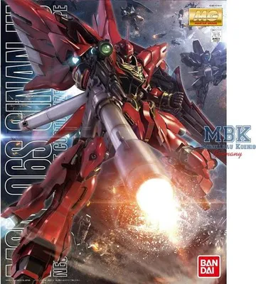 Produktbild von BANDAI BAN5061609 MG MSN-06S Sinanju 21 cm