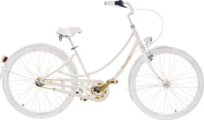 Produktbild von Plumbike Donatella Cartie Fahrrad, 28" Räder, 3-Gang-Version, Weiß