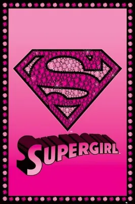 Image de Logo Superman - Supergirl - 61x91,5cm - Affiche Poster