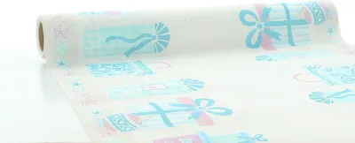 Produktbild von Sovie HOME Weihnachtstischläufer Cady in Pastell aus Linclass® Airlaid 40 cm x 4,80 m, 1 Stück