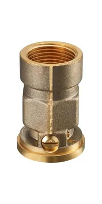 Produktbild von Oventrop Sperrventil SVI Messing DN 25, 1", G 1 1/2"