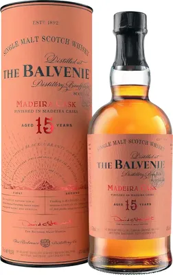 Produktbild von Balvenie 15 Years Madeira Cask + Box 700ml 43% Vol.