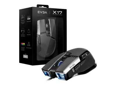 Immagine prodotto di EVGA 903-W1-17BK-K3 EVGA X17 Gaming Mouse 903-W1-17BK-K3