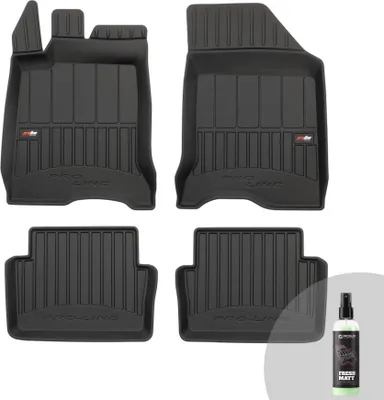 Produktbild von FROGUM ProLine 3D Gummimatten Exklusiven Auto Fußmatten Autofussmatten für Renault Laguna II 2001-2007