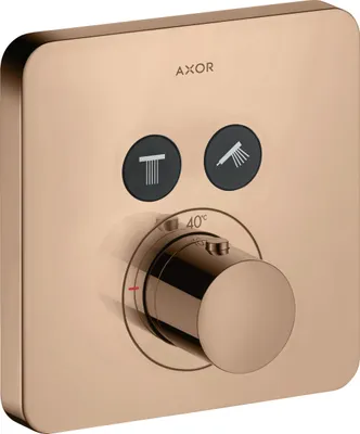 Image de hansgrohe AXOR Starck ShowerSelect Soft Thermostat encastré pour 2 consommateurs, 36707300