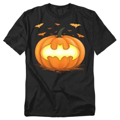 Produktbild von Batman - T-Shirt für Herren/Damen Uni, Logo TV36753 (M) (Schwarz)