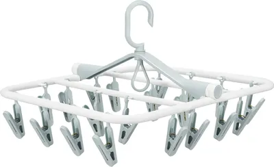 Immagine prodotto di Stendino Premium - stendino in plastica - 20 clip - ideale per biancheria fine