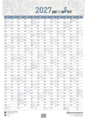 Produktbild von Jahresplaner "TÜRPLANER" Kalender 2027