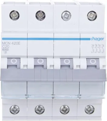 Produktbild von Hager MCN420E, 230 - 400 V