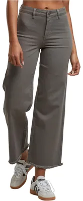 Productafbeelding van Urban Classics dames jeans, model Relaxed Straight Fit, denim, high-waist
