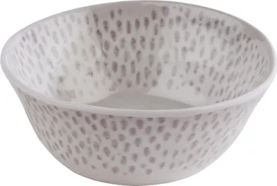 Produktbild von APS 85320 Schale FOOTMARK, Ø 13 cm, Höhe 5,5 cm, Melamin, weiß-grau