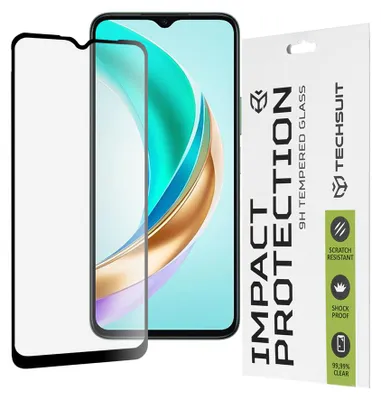 Produktbild von Techsuit Schutzglas 111D für Honor X6b - Schwarz KP33084