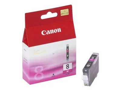 Produktbild von Canon CLI-8M w/Sec, Magenta, Tinte auf Pigmentbasis, 1 Stück(e)