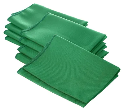 Servietten, Polyester-Popeline, 45,7x45,7 cm, 10 St., Jade