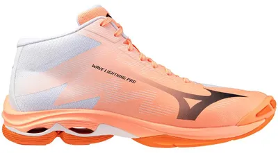 Obrázok produktu pre Mizuno Wave Lightning Pro Mid – indoorové tenisky, oranžová farba, veľkosť EU 47, oranžová farba, veľkosť EU 47