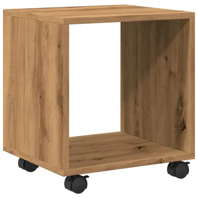 Obrázek produktu pro Skříňka na kolečkách Artisan dub 37x33x42,5 cm materiál na bázi dřeva