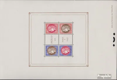 Produktbild von Briefmarken Frankreich 1937 Mi Block3 (kompl.Ausg.) postfrisch PEXIP