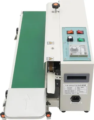 Immagine prodotto di Saldatrice automatica per sacchetti - Saldatrice per film - 500 W - Fino a 300 °C - Per sacchetti in plastica e sacchetti in foglio di alluminio - Modello da tavolo 25 kg - Verde