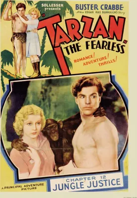 Obrázok produktu pre Tarzan umelecký tlač obrazu - Neohrozený, 1933 (80 x 60 cm)