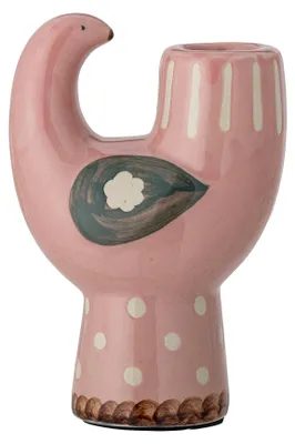 Produktbild von Trudy Kerzenhalter, Rose, Steingut