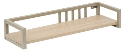 Produktbild von Rechteckiges wandregal „duna“, 18,4 x 56 cm, beige - 5 five simply smart