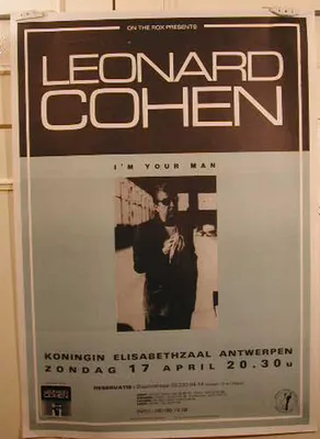 Image de Cohen Leonard - I'm Your Man - Affiche Poster - 61x86cm