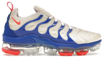 Imagen del producto de Nike Air VaporMax Plus en color "Coconut Milk" y "Hyper Royal" - Talla EU 39