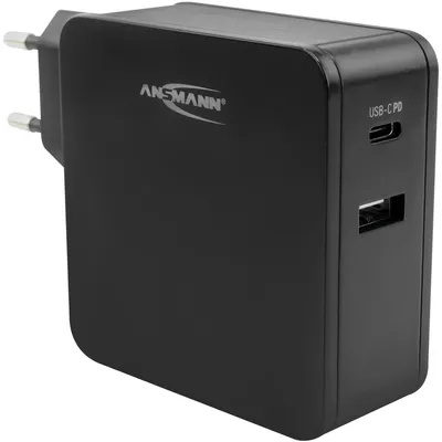 Zdjęcie produktu dla Ansmann 247PD, Wewnętrzna, Prąd przemienny, 20 V, Czarny