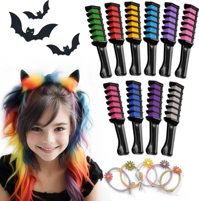 Immagine prodotto di Magicat CREMA PER CAPELLI Set di colori per capelli per bambini Fasce elastiche Creatività
