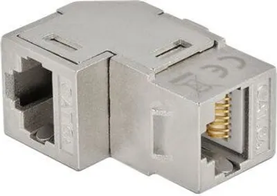 Zdjęcie produktu dla Moduł keystone Delock RJ45 żeński na RJ45 żeński kat. 6A