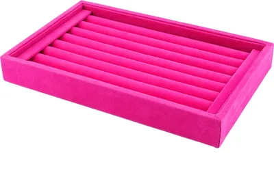 Zdjęcie produktu dla Taca ekspozycyjna, pudełko do przechowywania, pudełko na kolczyki, taca na biżuterię, organizer na kolczyki, uchwyty
