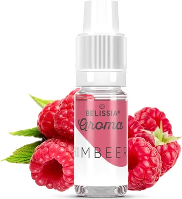 Produktbild von Belissia Lebensmittelaroma Himbeere - 10ml Hochdosiertes Aroma - Kalorienfrei, Vegan - Für Speisen, Getränke, Shake, Quark, Nebelmaschine uvm.