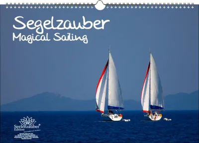 Produktbild von Segelzauber DIN A3 Immerwährender Kalender Segelschiffe und Meer - Seelenzauber