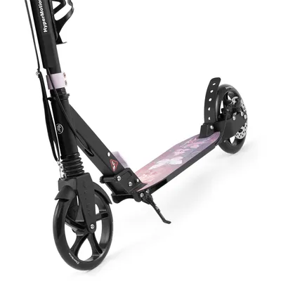 Produktbild von HyperMotion Skyline Pink – faltbarer Aluminium-Roller für Kinder, Jugendliche & Erwachsene mit Stoßdämpfer und Scheibenbremse