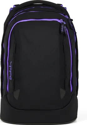 Immagine prodotto di satch zaino della scuola con scomparto per laptop Pack Purple Phantom nero