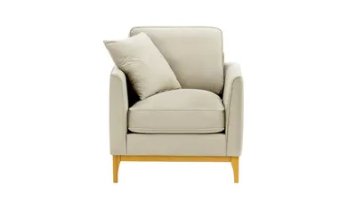 Produktbild von SLF24 - Sessel Linara - hellbeige - Velluto 2