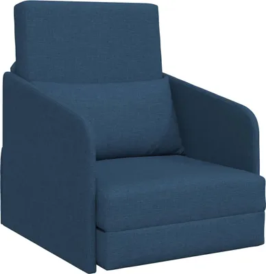 Produktbild von vidaXL Schlafsofa Blau 65 x 80 x 83 cm Stoff