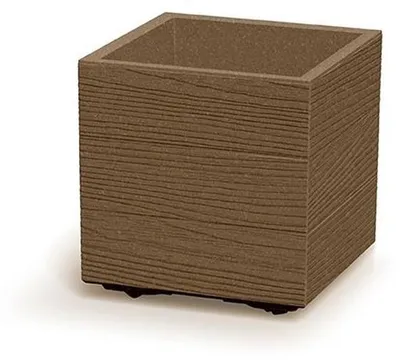 Produktbild von Blumentopf Prosperplast MADERA SQUARE eco Holz 28,8 cm naturo
