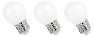 Produktbild von Spectrum E27 LED-Lampe P45 5,5W 650lm 4000K neutralweiß 3 Stück