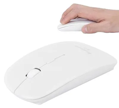 Zdjęcie produktu dla Mysz bezprzewodowa bluetooth 1600DPI ergonomiczna ultracienka do laptopa