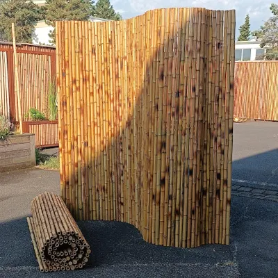 Produktbild von BambusBASIS Sichtschutz Bambusmatte Cendani Hell (Cendani) 2000 mm 2000 mm