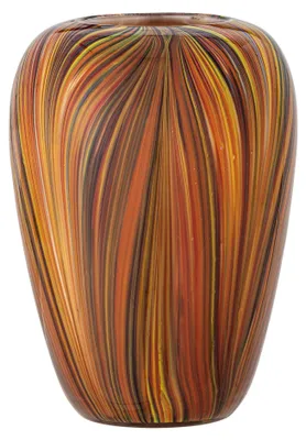 Produktbild von CREATIVE COLLECTION | Sunny Vase, Orange, Glas | D16,5xH22,5 cm | 82061680, KI-generiertes Bild