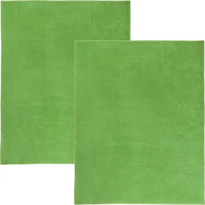 Produktbild von Erwin Müller Frottierdecke 2er-Pack grün 150x200 cm