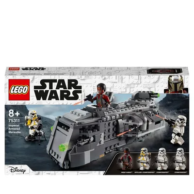 Zdjęcie produktu dla LEGO Star Wars Opancerzony maruder Imperium, Zestaw do budowania, 8 lat(a), Plastik, 478 szt., 540 g