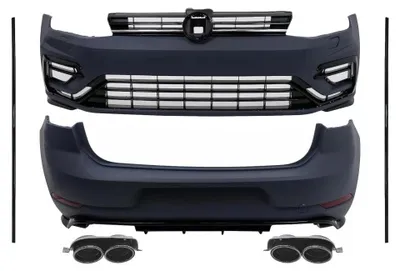 Produktbild von Bodykit für VW Golf 7 VII 2013-2017 7.5 R Design Stoßstange Kühlergrill Seitenschweller.