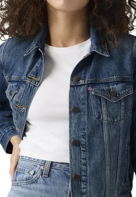 Produktbild von Levi's Damen Original Trucker Soft As Butter Dark L